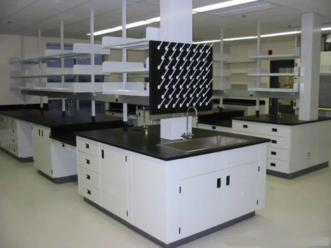 Tấm compact 12mm laminate dùng làm phòng thí nghiệm.