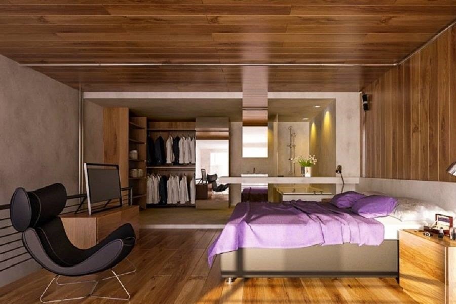 trần phòng ngủ nhựa giả gỗ 